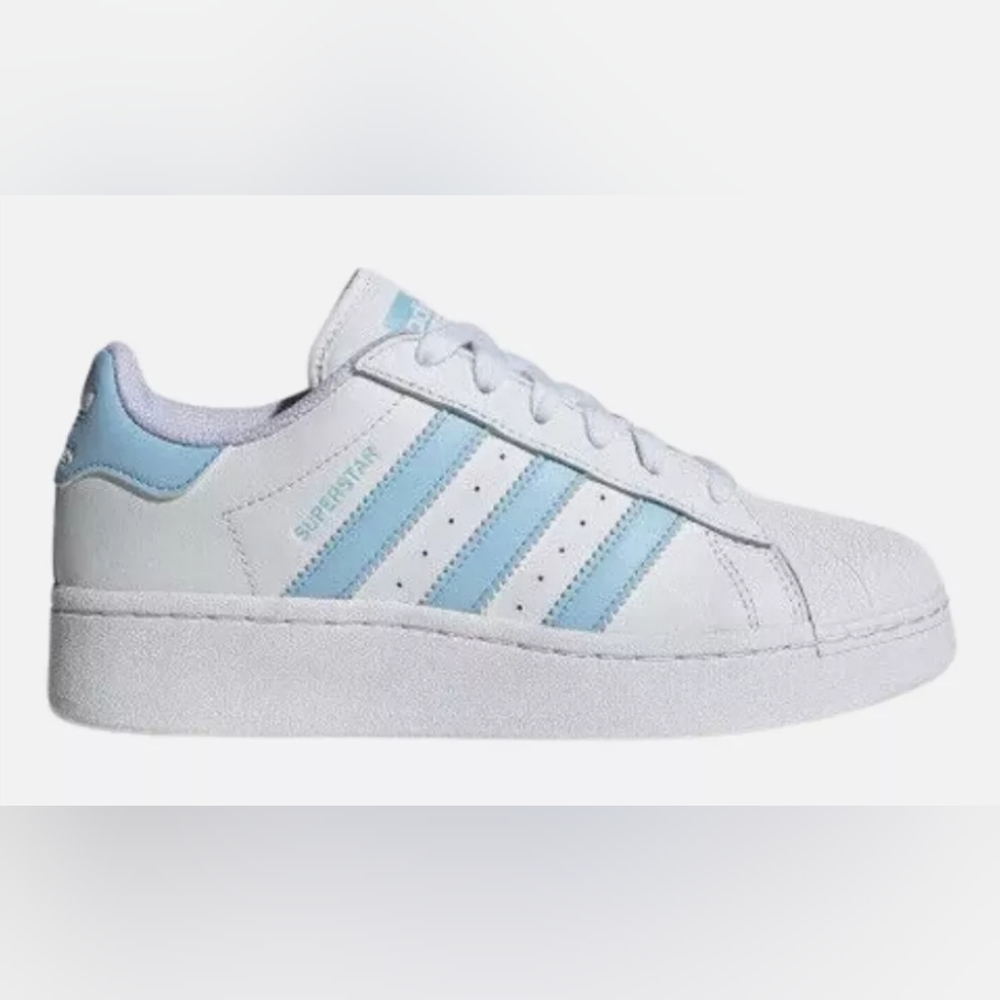 Size 9 - adidas Superstar XLG White Clear Sky W